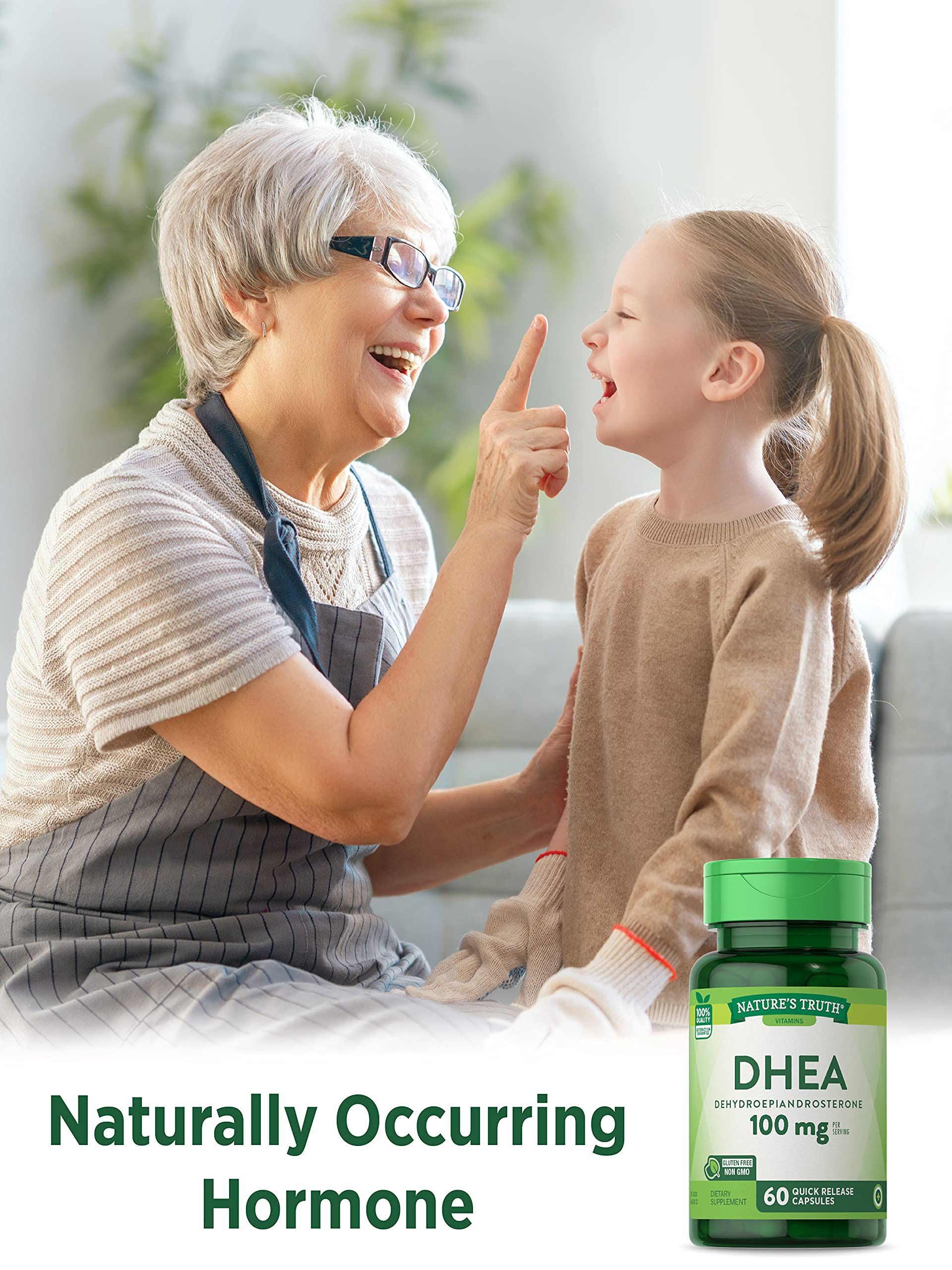 Foto 4 pulgar | Suplemento Nature's Truth Dhea 100 Mg 60 Cápsulas Sin Ogm - Venta Internacional.