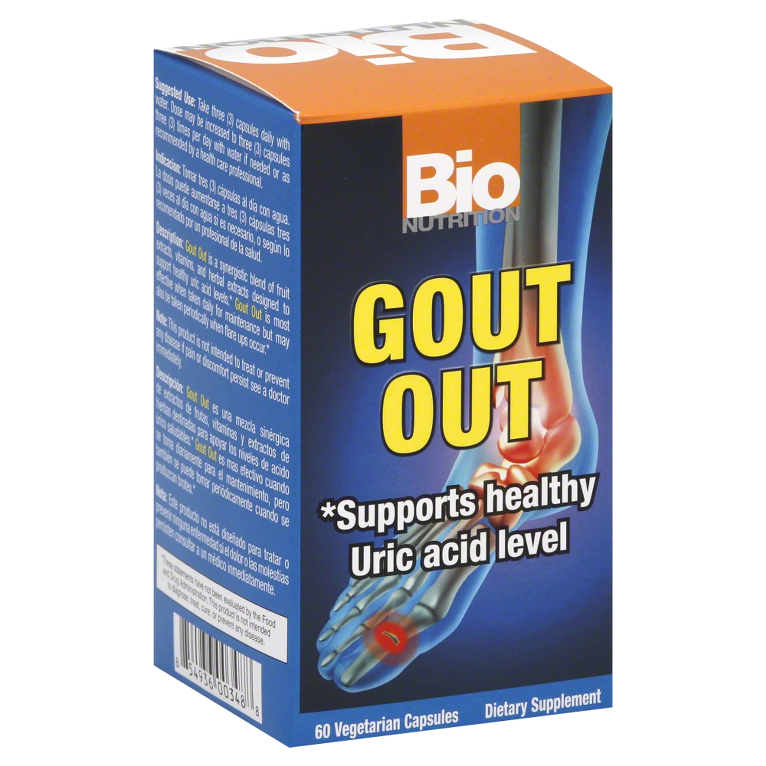 Foto 1 | Suplemento Bio Nutrition Urilow 60 Cápsulas Vegetarianas - Venta Internacional.