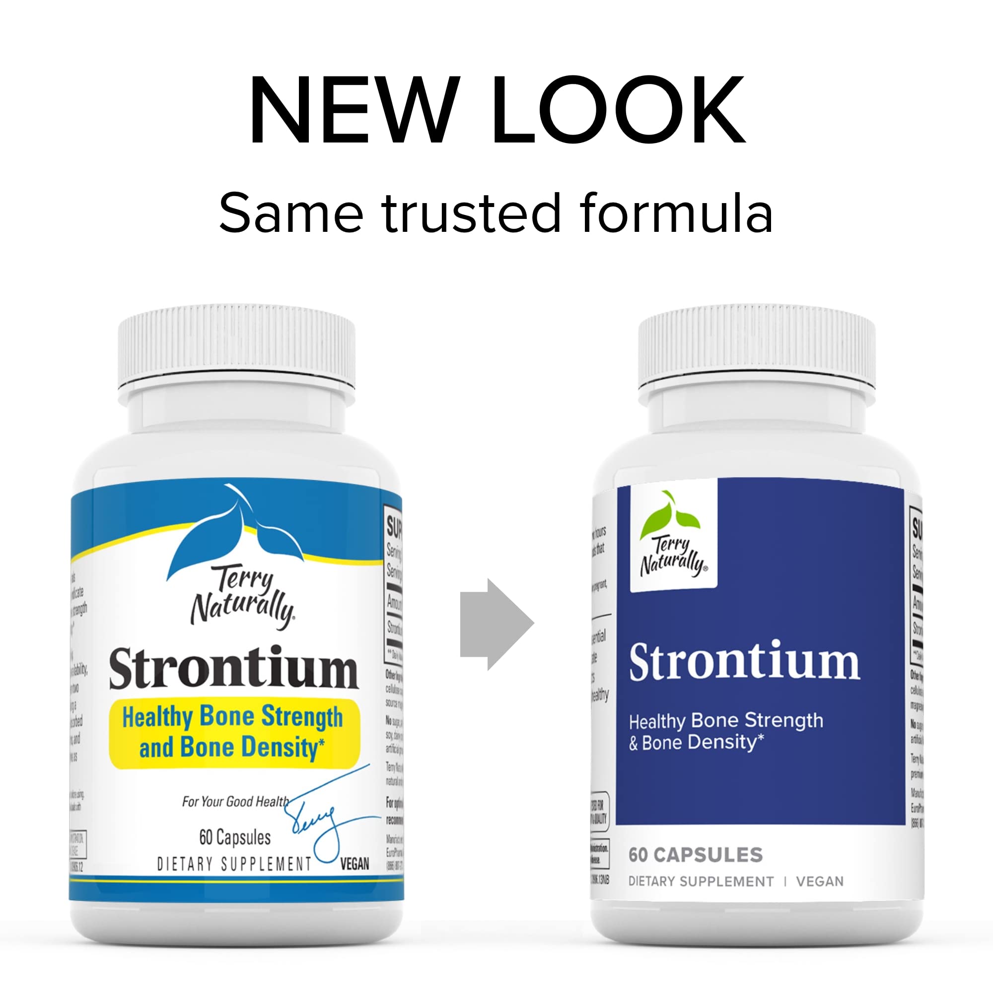 Foto 3 | Suplemento Terry Naturally Strontium 60 Cápsulas - Venta Internacional.
