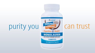 Foto 6 | Suplemento Lauricare Monolaurin 1000 Mg 100 Cápsulas - Venta Internacional.