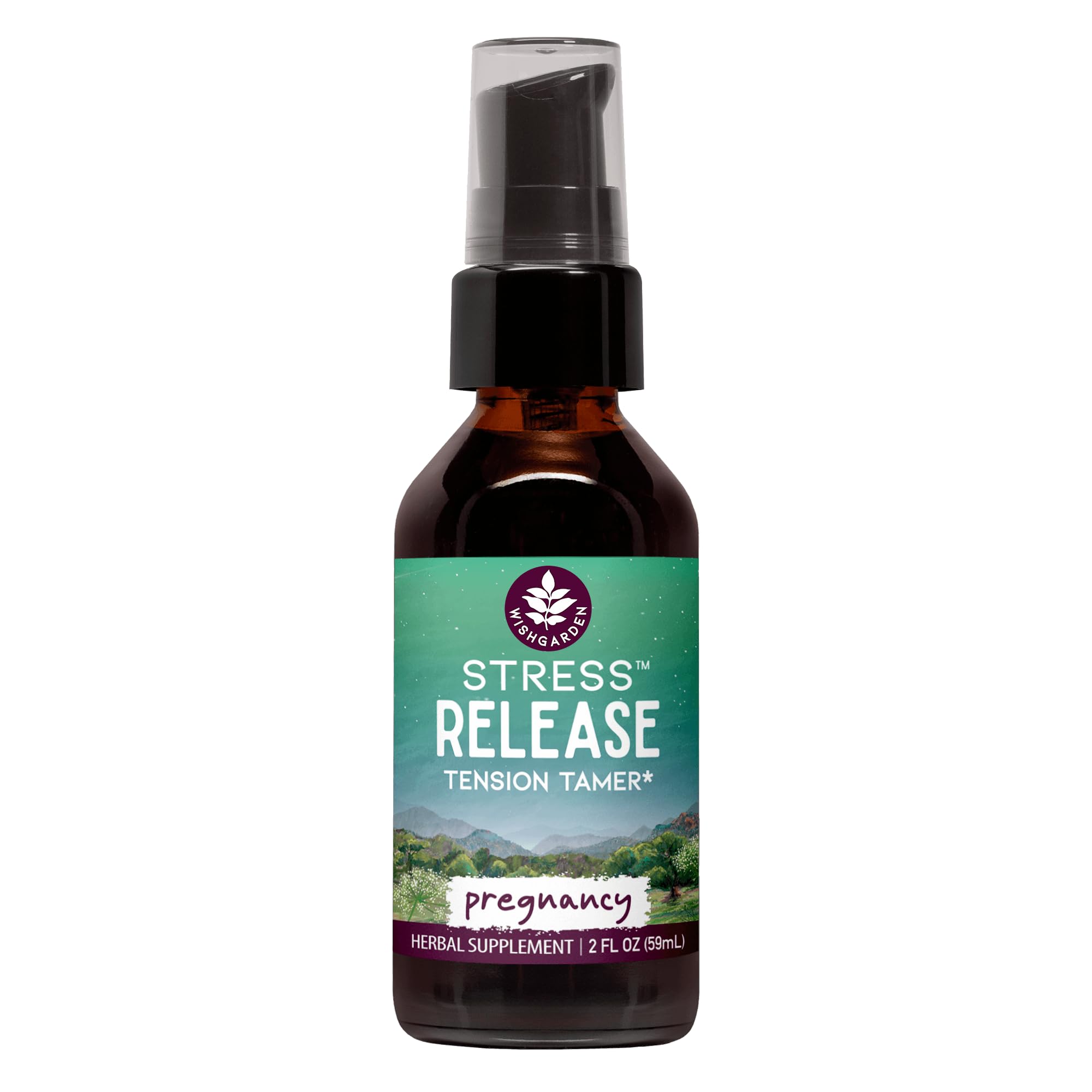 Foto 2 pulgar | Suplemento Para Aliviar El Estrés Wishgarden Herbs Stress Release 60 Ml - Venta Internacional.