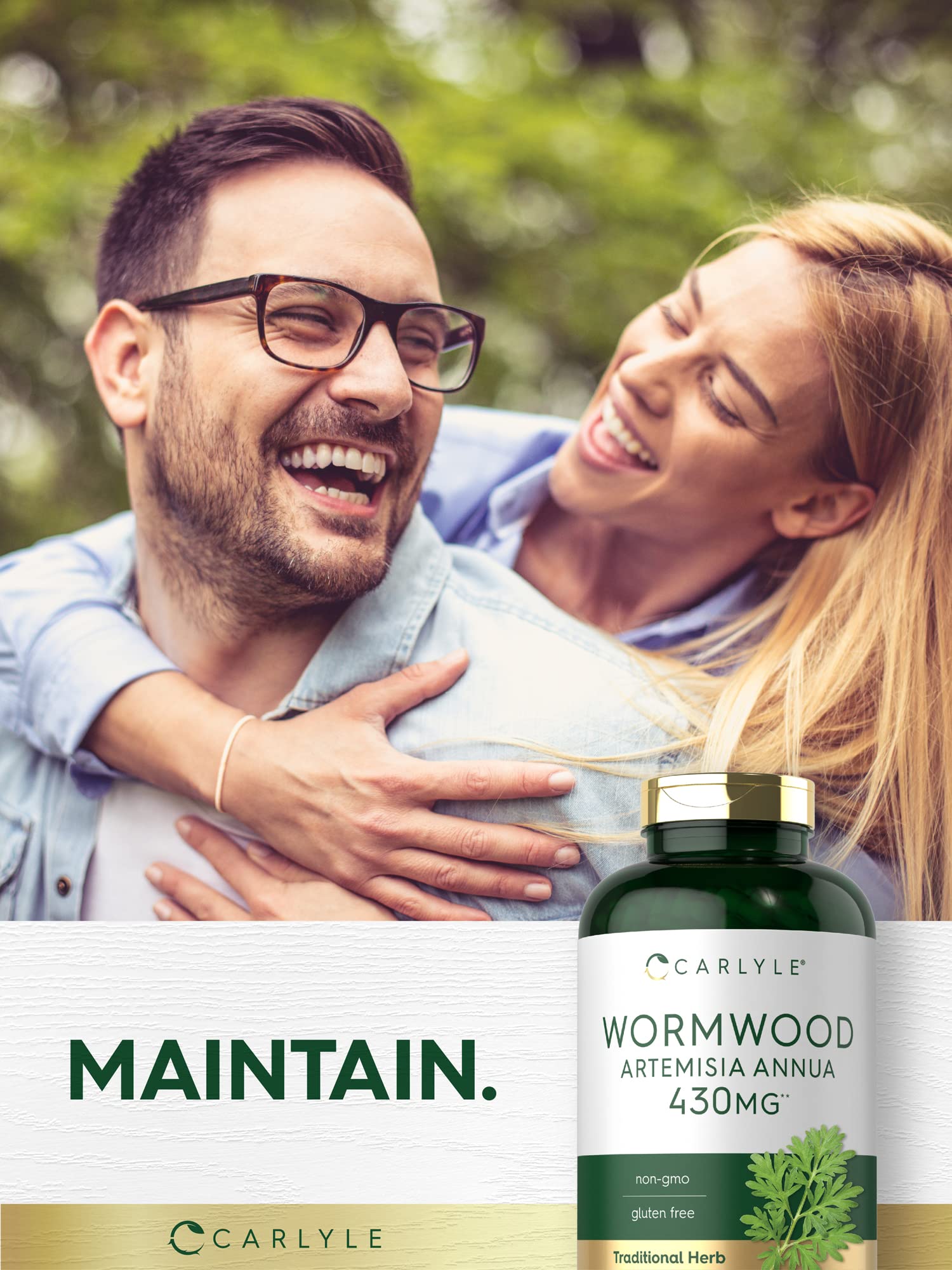 Foto 7 pulgar | Suplemento Carlyle Wormwood En Cápsulas, 430 Mg, 200 Unidades - Venta Internacional.