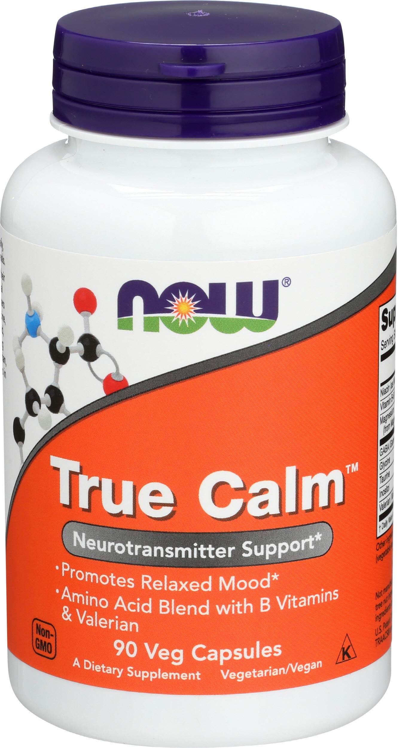 Foto 2 pulgar | Aminorelajante True Calm De Supplement Now Foods, 90 Cápsulas, 2 - Venta Internacional.