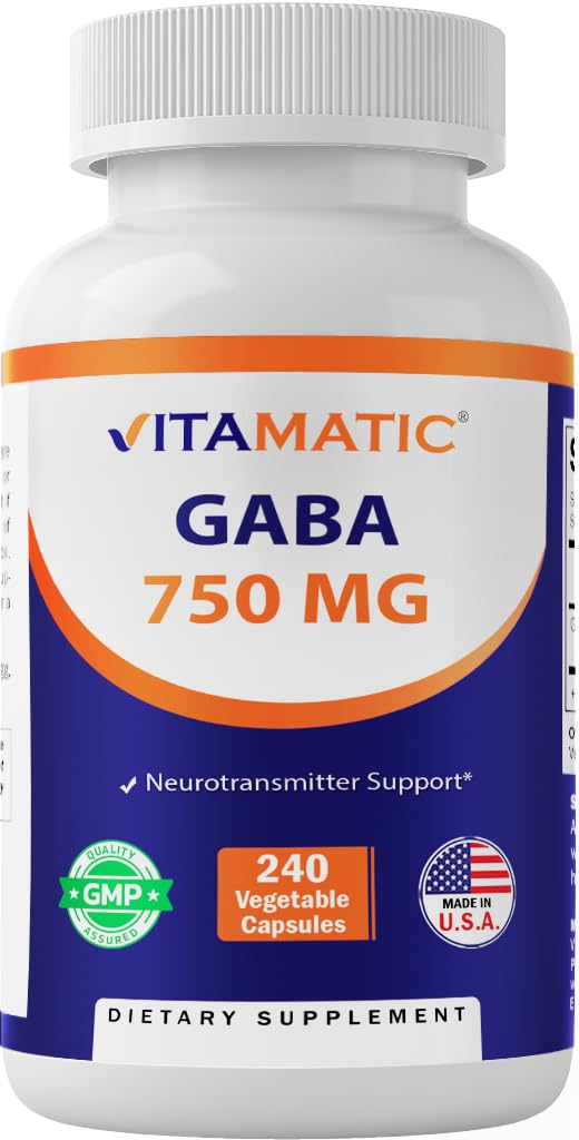 Foto 2 pulgar | Suplemento Vitamático De Gaba (ácido Gamma Aminobutírico) 750 Mg - Venta Internacional.