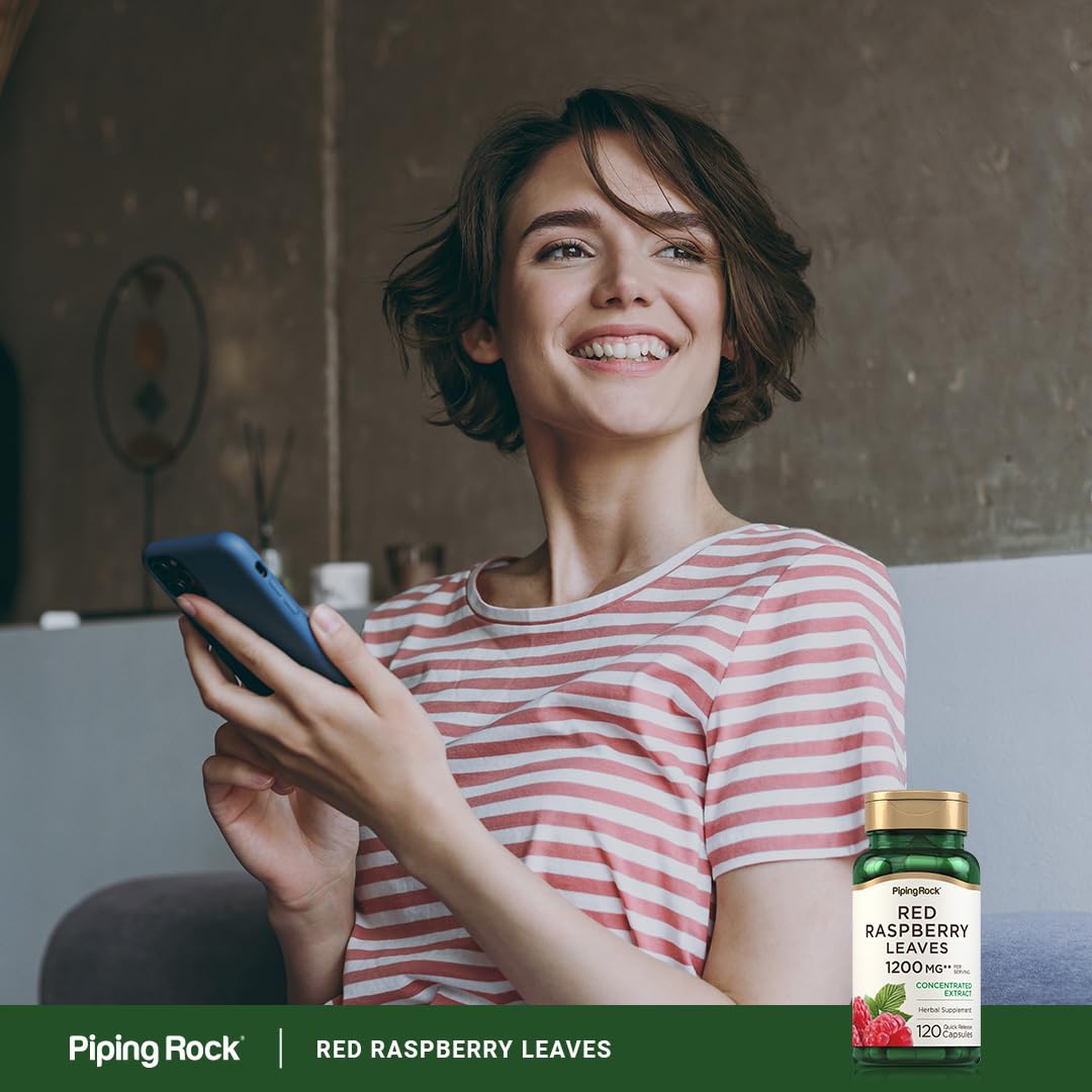 Foto 7 pulgar | Suplemento Piping Rock Red Raspberry Leaf 1200 Mg 120 Píldoras - Venta Internacional.