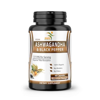 Foto 1 | Suplemento De Ashwagandha En Cápsulas Smshealthproducts 60 Unidades - Venta Internacional.