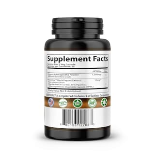 Foto 6 | Suplemento De Ashwagandha En Cápsulas Smshealthproducts 60 Unidades - Venta Internacional.