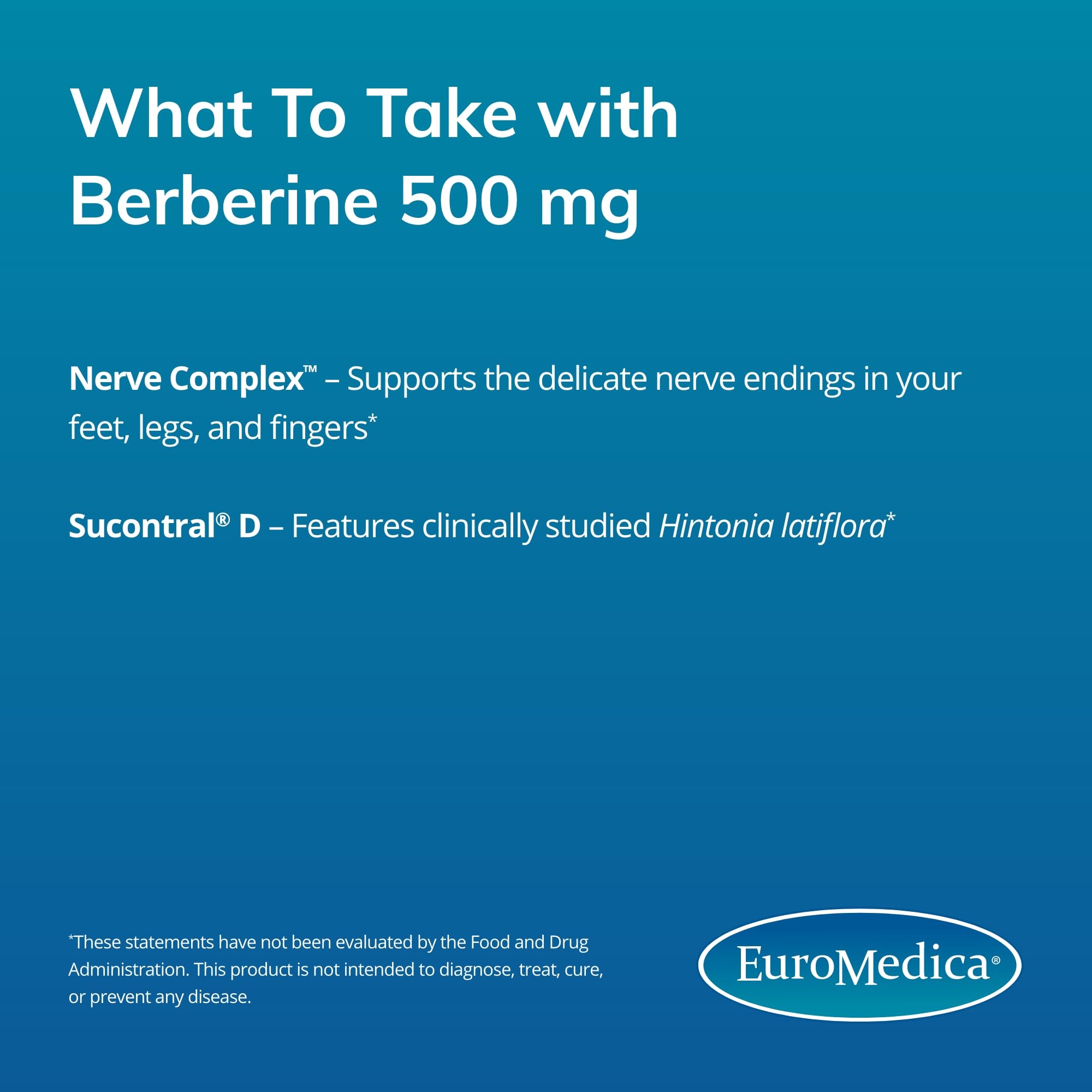 Foto 5 pulgar | Suplemento Euromedica Berberine 500 Mg 60 Cápsulas - Venta Internacional.