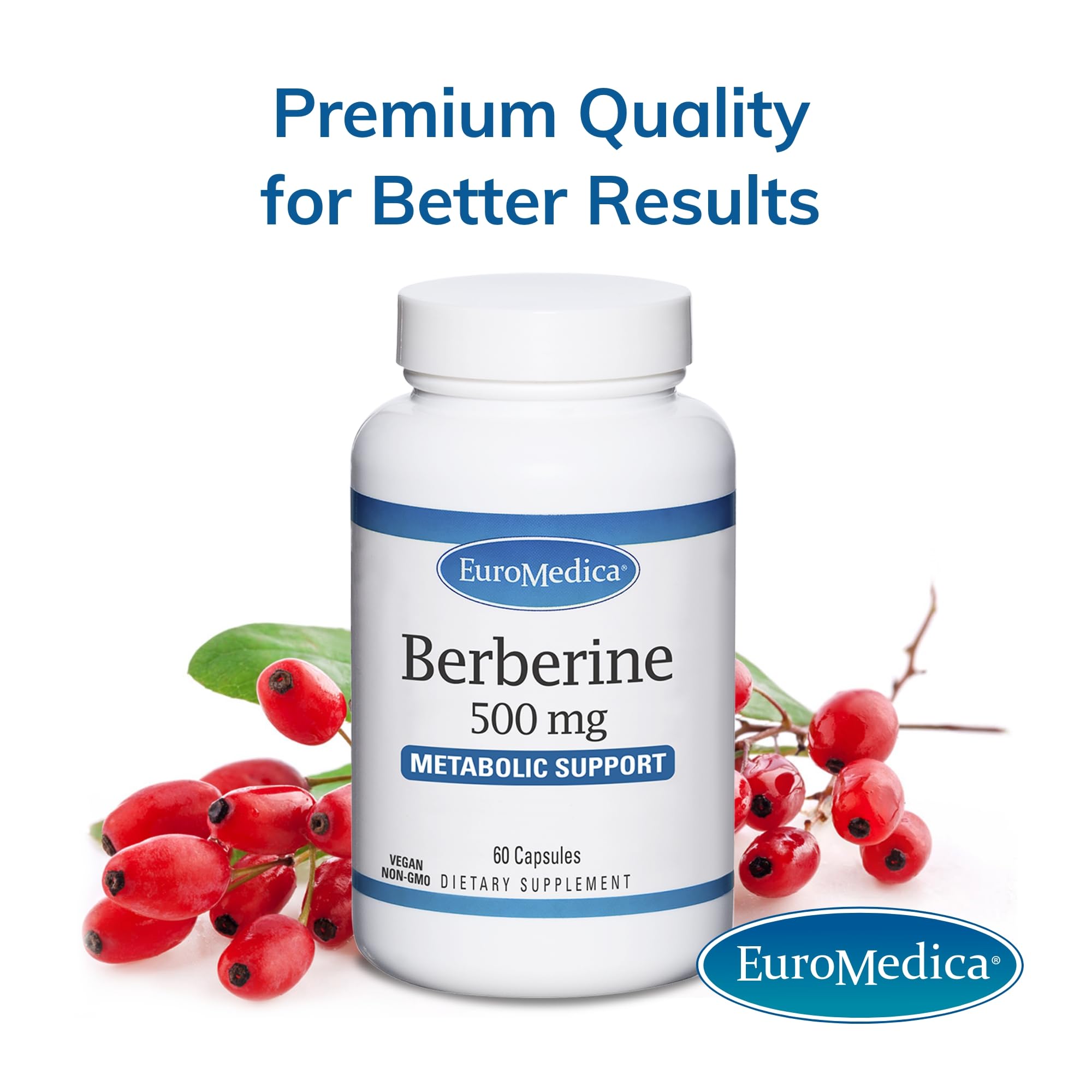 Foto 7 pulgar | Suplemento Euromedica Berberine 500 Mg 60 Cápsulas - Venta Internacional.