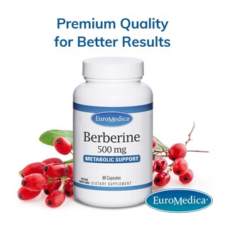 Foto 6 | Suplemento Euromedica Berberine 500 Mg 60 Cápsulas - Venta Internacional.