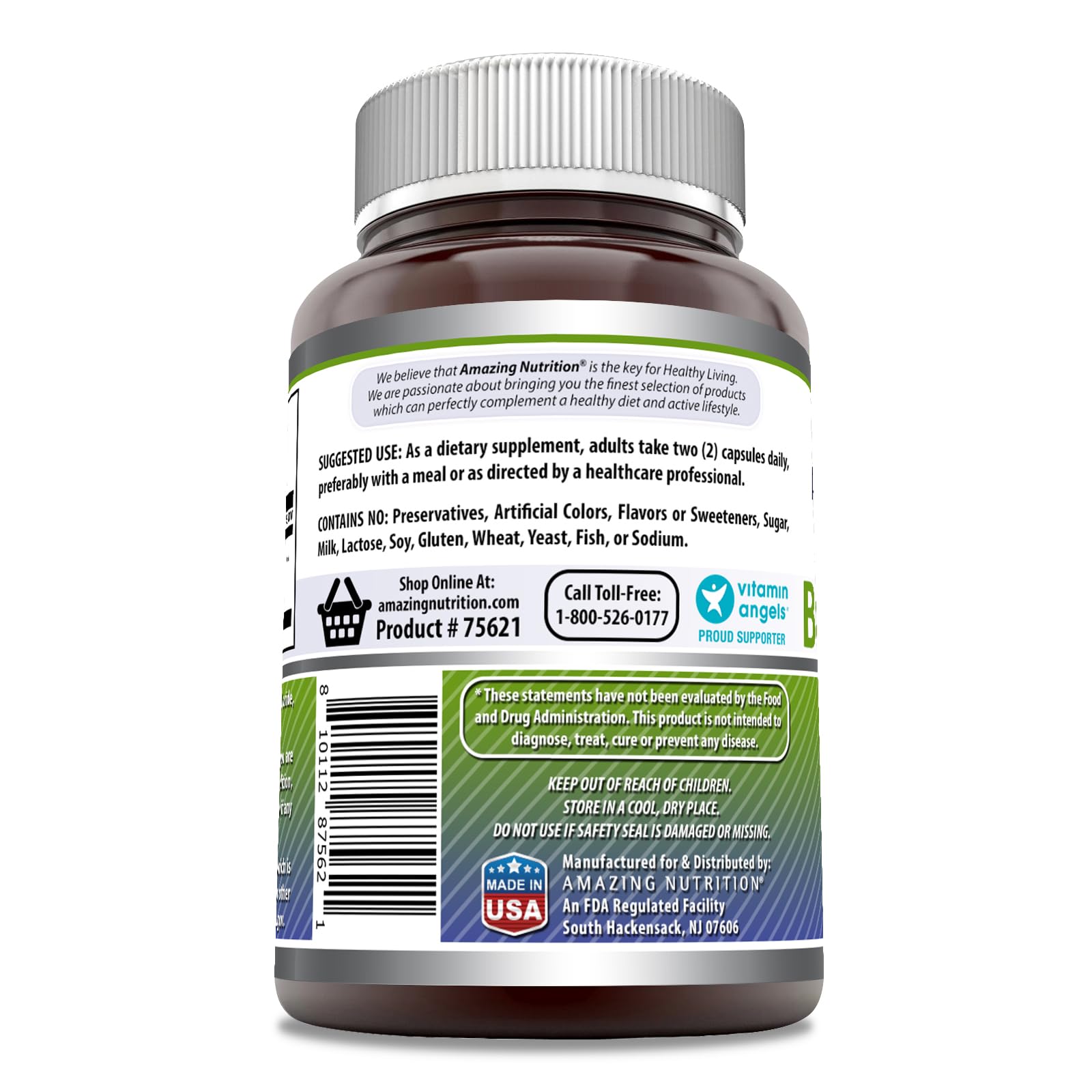 Foto 4 pulgar | Suplemento Amazing Formulas Con Raíz De Bardana, 1000 Mg, 240 Cápsulas - Venta Internacional.