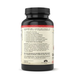 Foto 5 | Suplemento De Refuerzo De Ácido Úrico Teraputics Con Cereza Ácida, 60 Cápsulas - Venta Internacional.