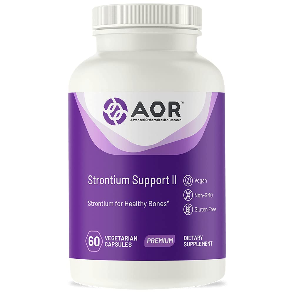 Foto 2 pulgar | Suplemento Aor Strontium Support Ii Bone Health 60 Cápsulas - Venta Internacional.