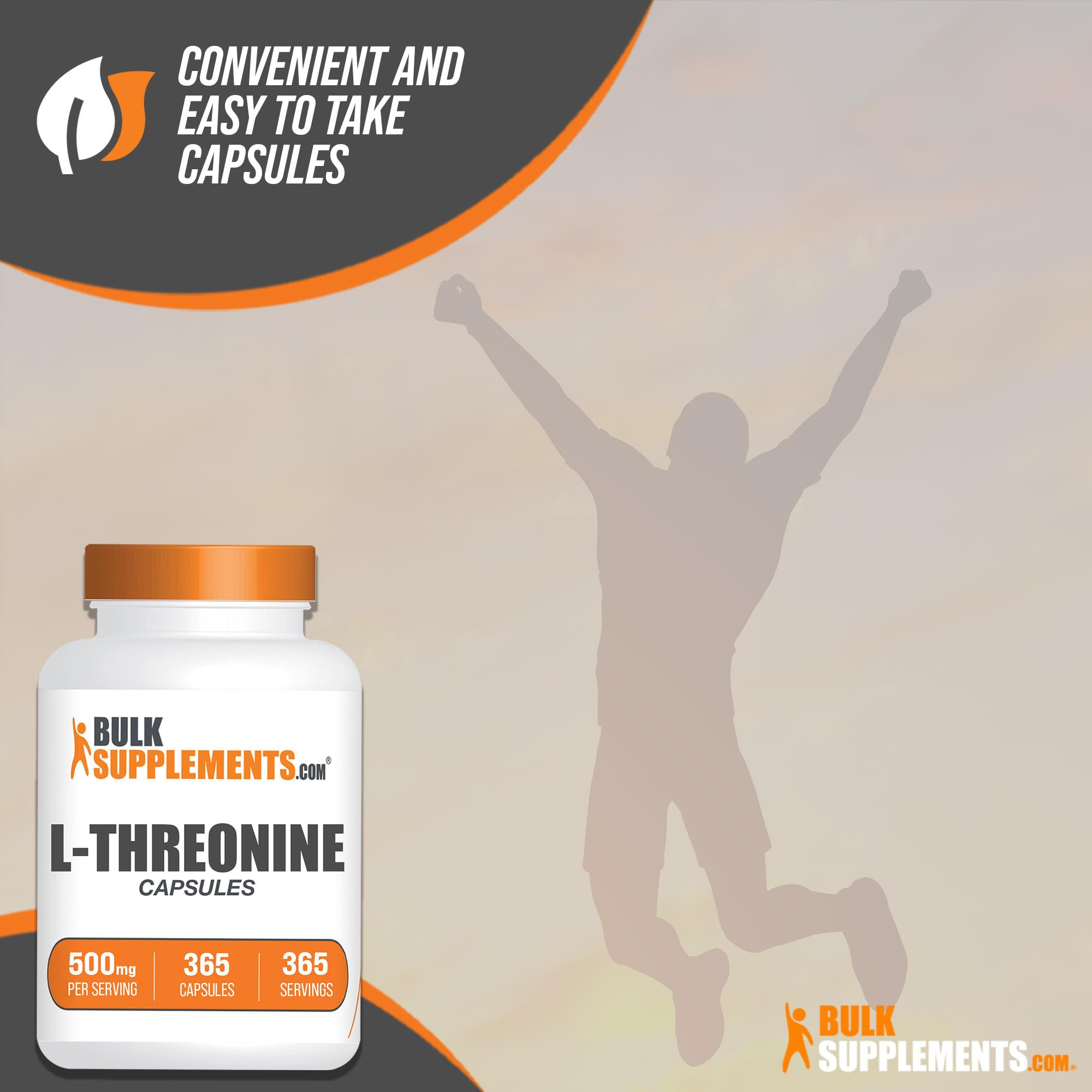 Foto 7 pulgar | Suplemento Bulksupplements.com L-treonina 500 Mg 365 Cápsulas - Venta Internacional.