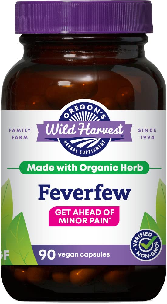 Foto 2 pulgar | Suplementos De Oregon's Wild Harvest Feverfew 90 Comprimidos - Venta Internacional.