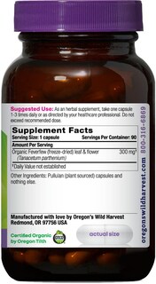 Foto 2 | Suplementos De Oregon's Wild Harvest Feverfew 90 Comprimidos - Venta Internacional.