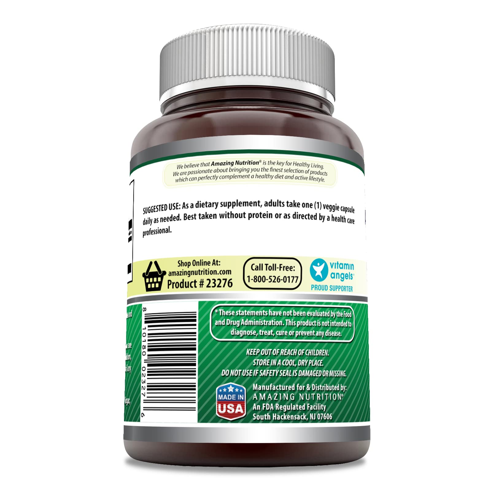 Foto 4 pulgar | Suplemento Amazing Formulas, Gaba, 750 Mg, Cápsulas Vegetarianas, 200 Unidades - Venta Internacional.