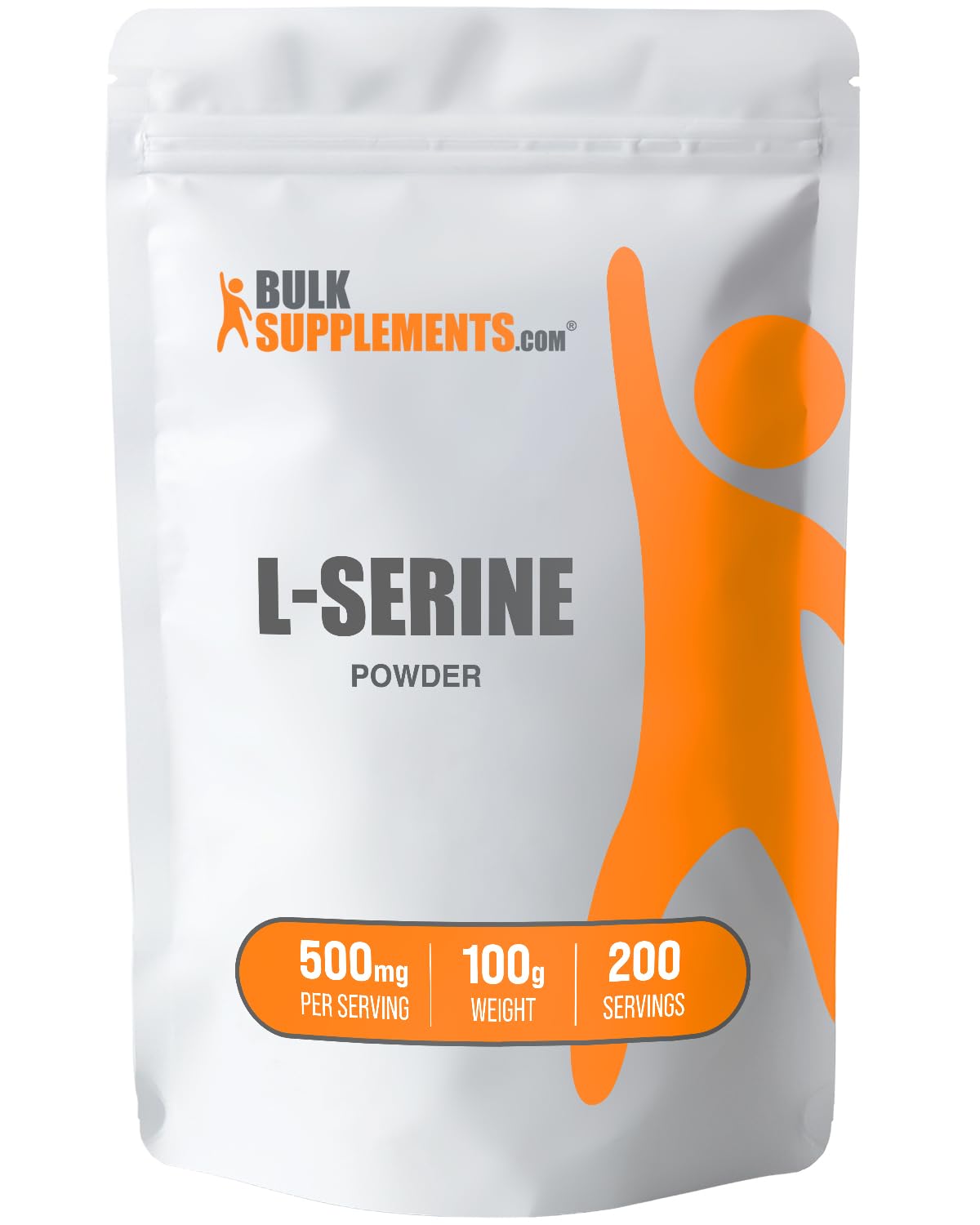 Foto 2 pulgar | Suplemento Bulksupplements.com L-serina 500 Mg En Polvo 100 G - Venta Internacional.