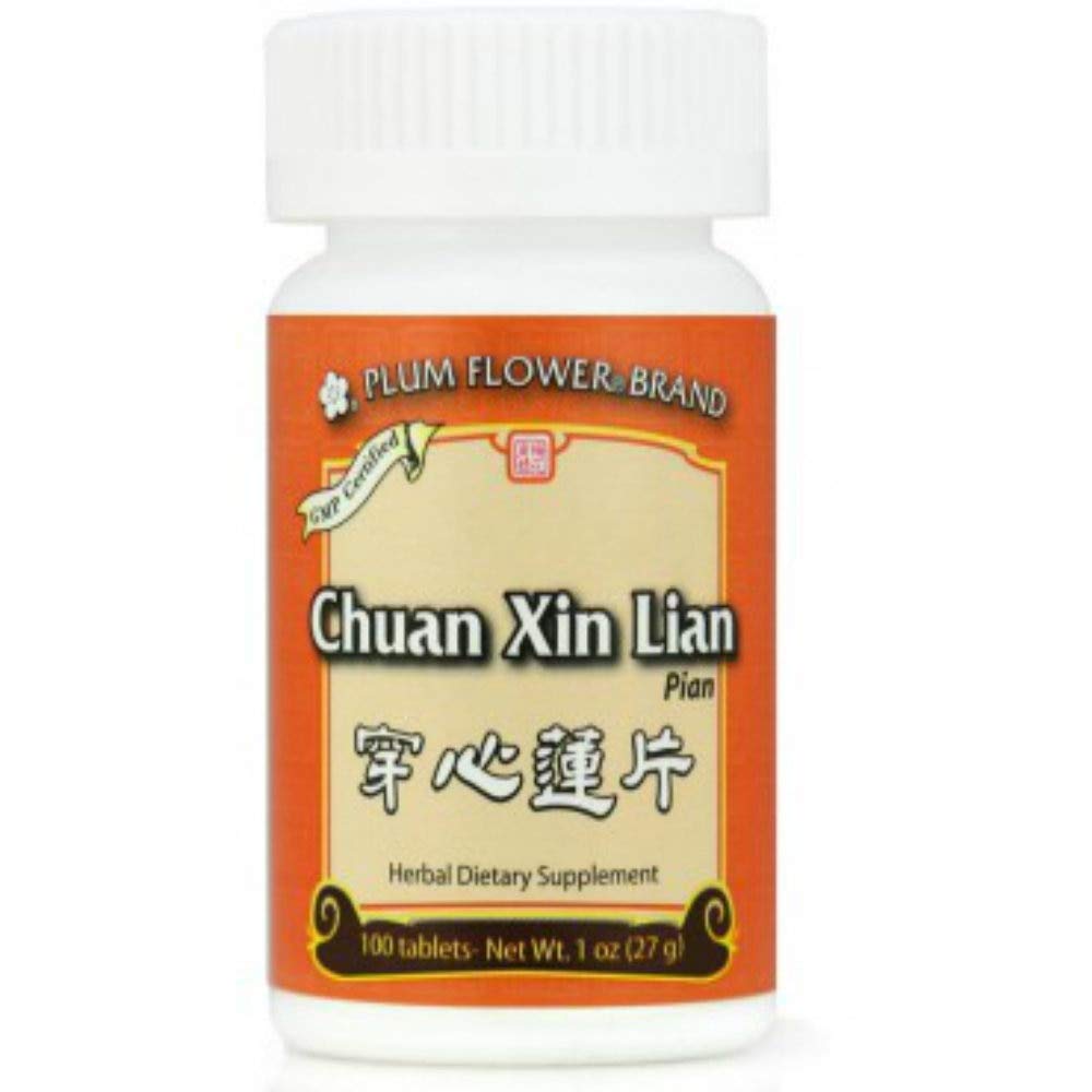Foto 2 pulgar | Suplemento De Flor De Ciruelo Chuan Xin Lian Pian 100 Comprimidos - Venta Internacional.