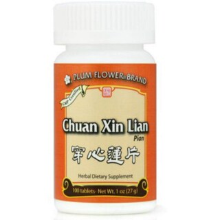 Foto 1 | Suplemento De Flor De Ciruelo Chuan Xin Lian Pian 100 Comprimidos - Venta Internacional.