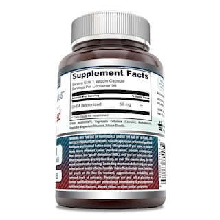 Foto 2 | Suplemento Amazing Formulas Con Dhea Micronizada, 50 Mg, 90 Cápsulas - Venta Internacional.