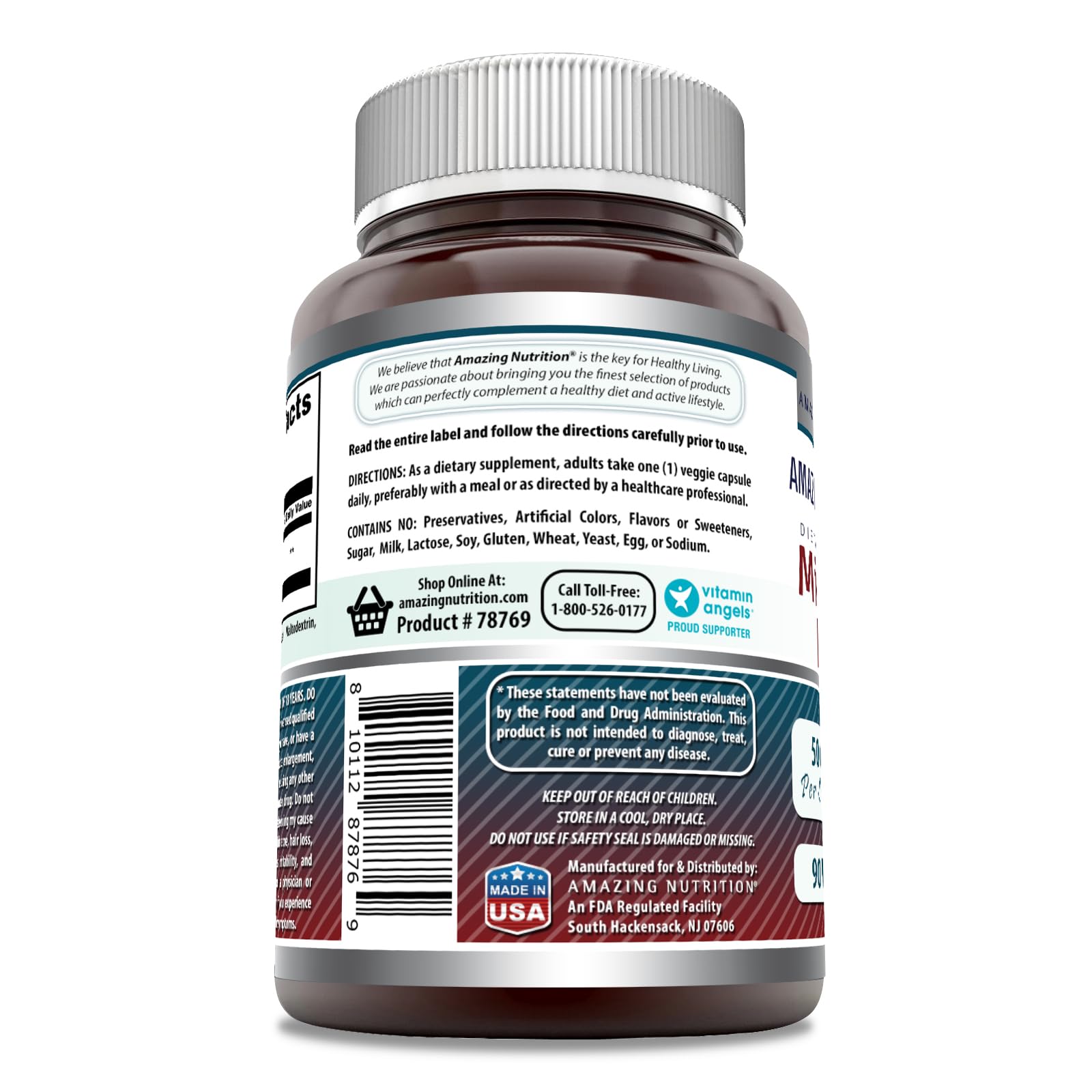 Foto 4 pulgar | Suplemento Amazing Formulas Con Dhea Micronizada, 50 Mg, 90 Cápsulas - Venta Internacional.