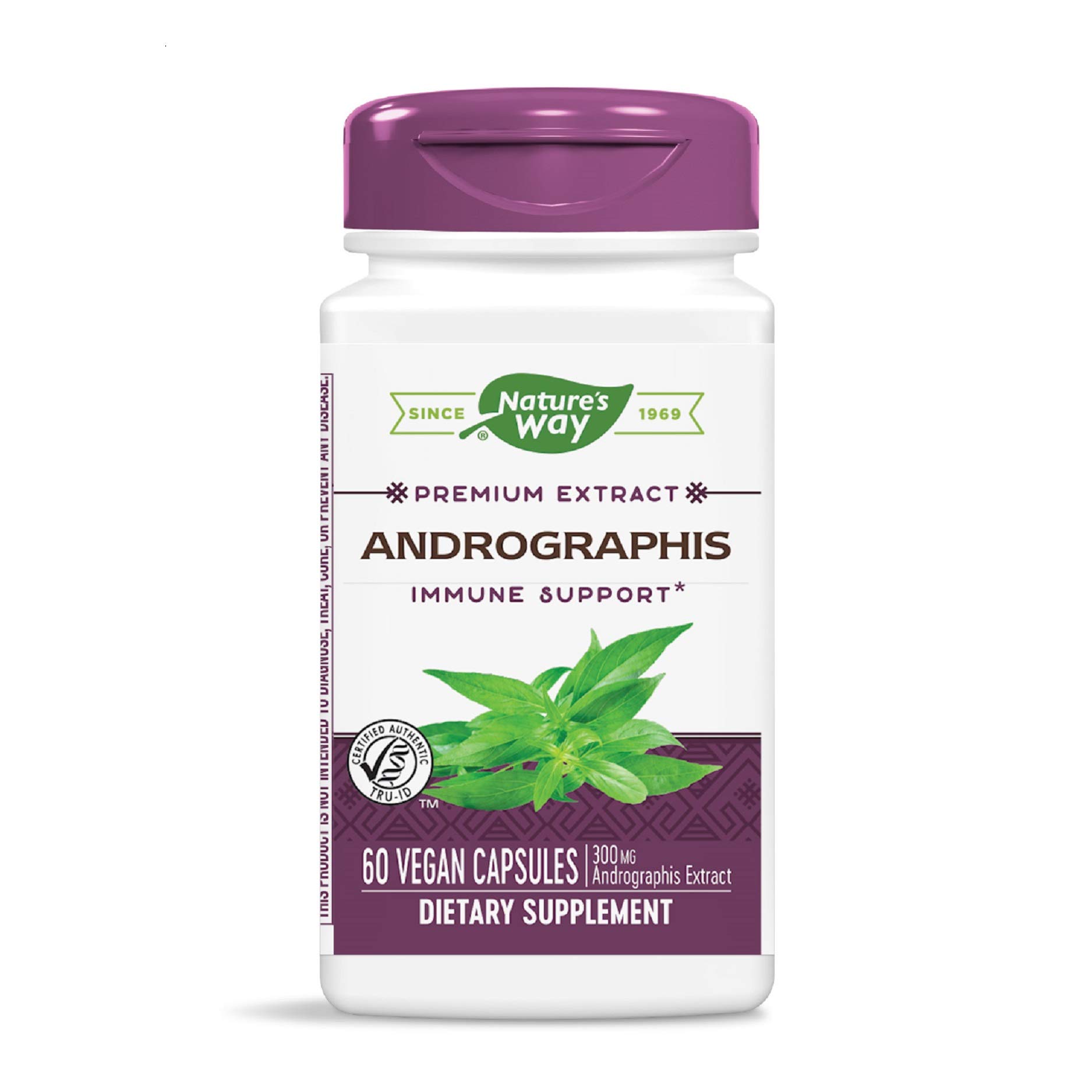Foto 2 pulgar | Suplemento Nature's Way Premium Extract Andrographis 60 Cápsulas - Venta Internacional.