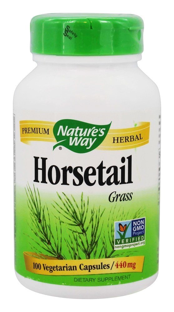 Foto 2 pulgar | Suplemento Nature's Way Horsetail Grass 440 Mg 100 Cápsulas X2 - Venta Internacional.