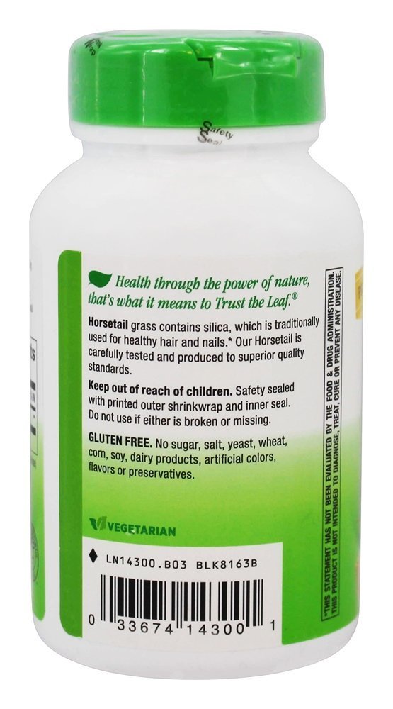 Foto 4 pulgar | Suplemento Nature's Way Horsetail Grass 440 Mg 100 Cápsulas X2 - Venta Internacional.