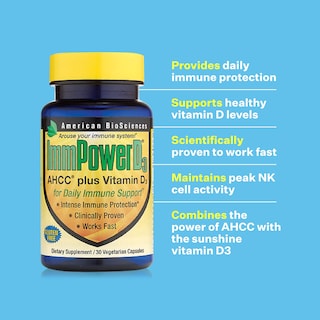 Foto 4 | Suplemento American Biosciences Immpowerd3 Ahcc 500 Mg - Venta Internacional.