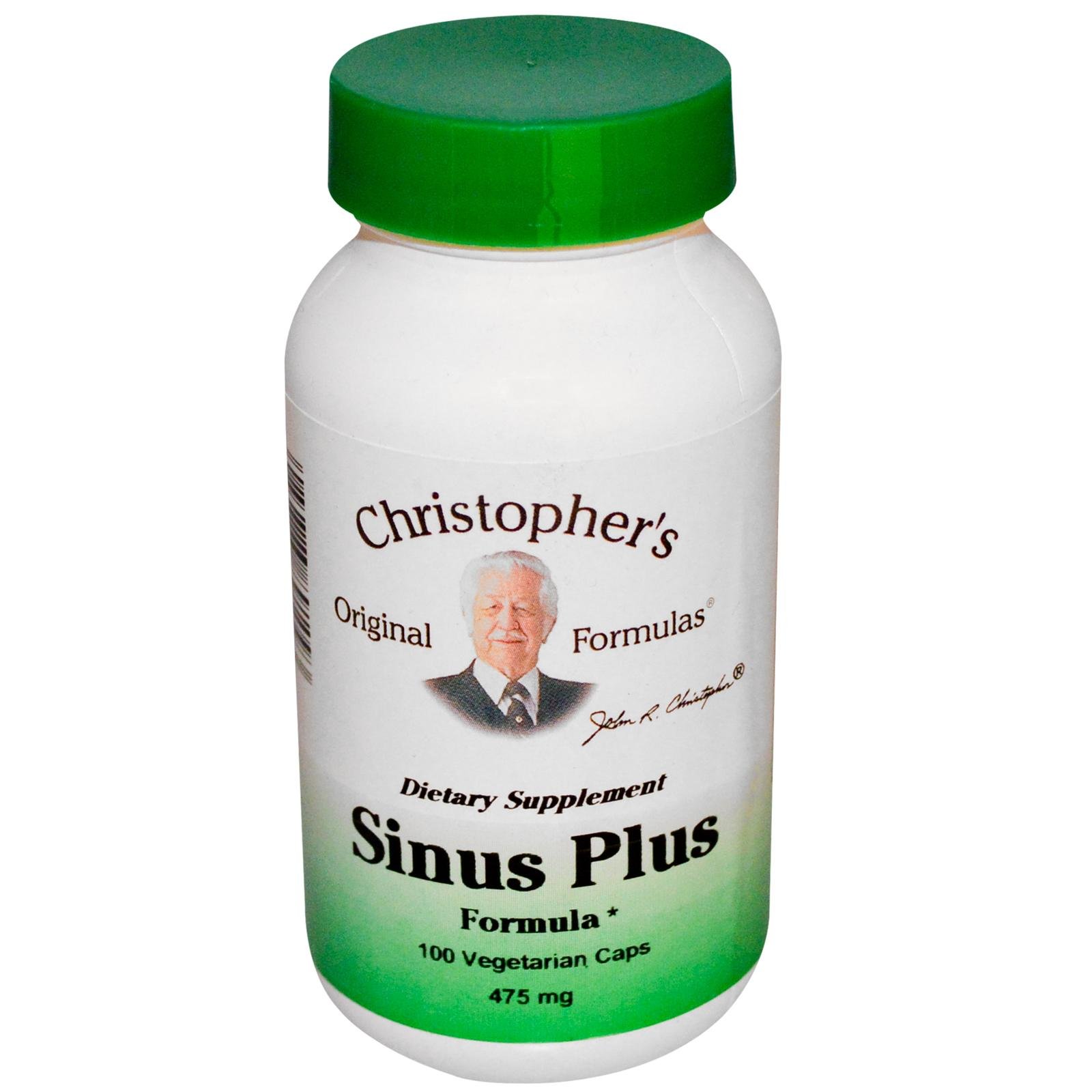 Foto 2 pulgar | Suplemento Dr. Christopher's Sinus Plus Formula 100 Cápsulas - Venta Internacional.
