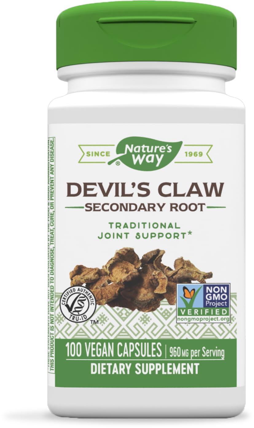 Foto 1 | Suplemento De Raíz Secundaria Nature's Way Devil's Claw 960 Mg - Venta Internacional.