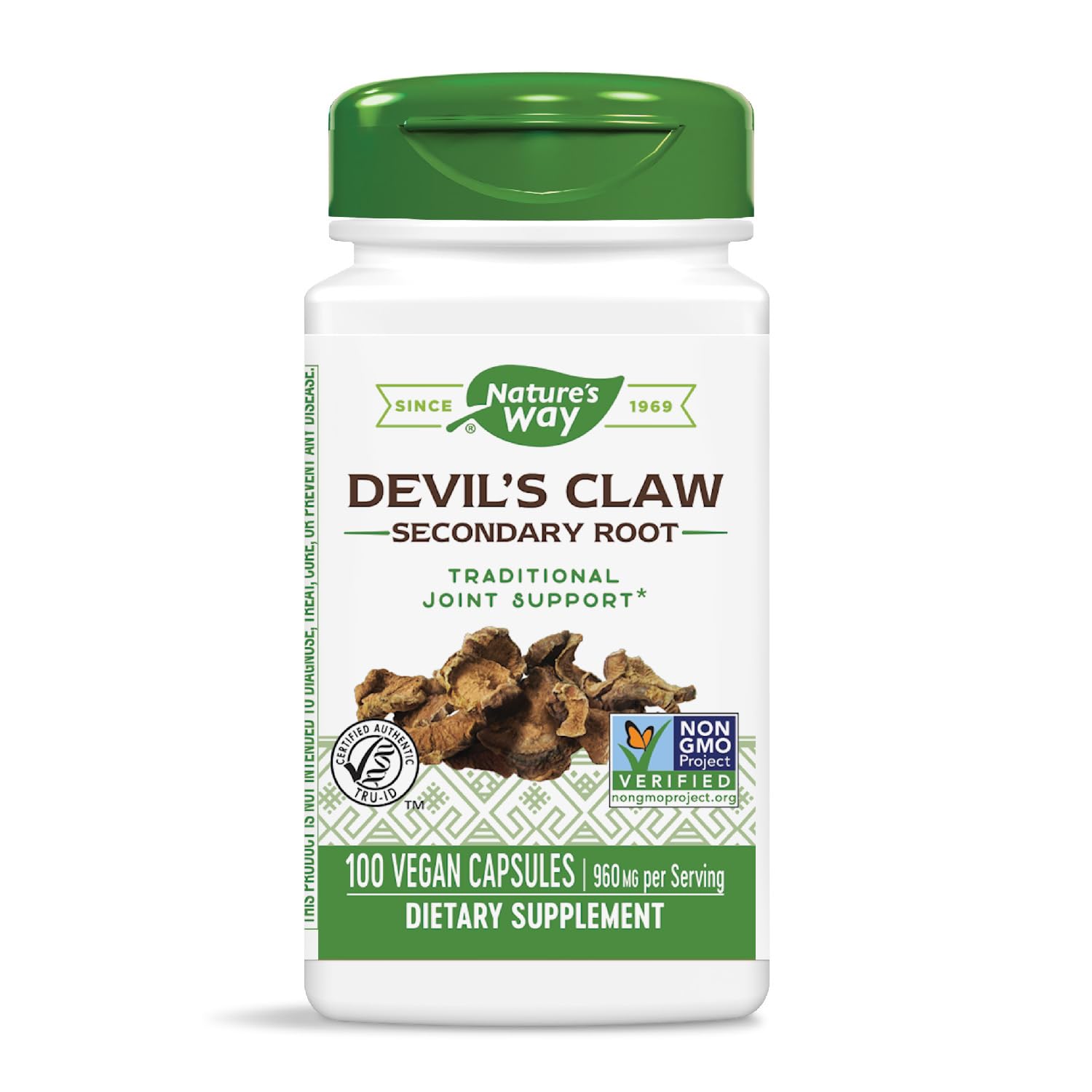 Foto 5 pulgar | Suplemento De Raíz Secundaria Nature's Way Devil's Claw 960 Mg - Venta Internacional.