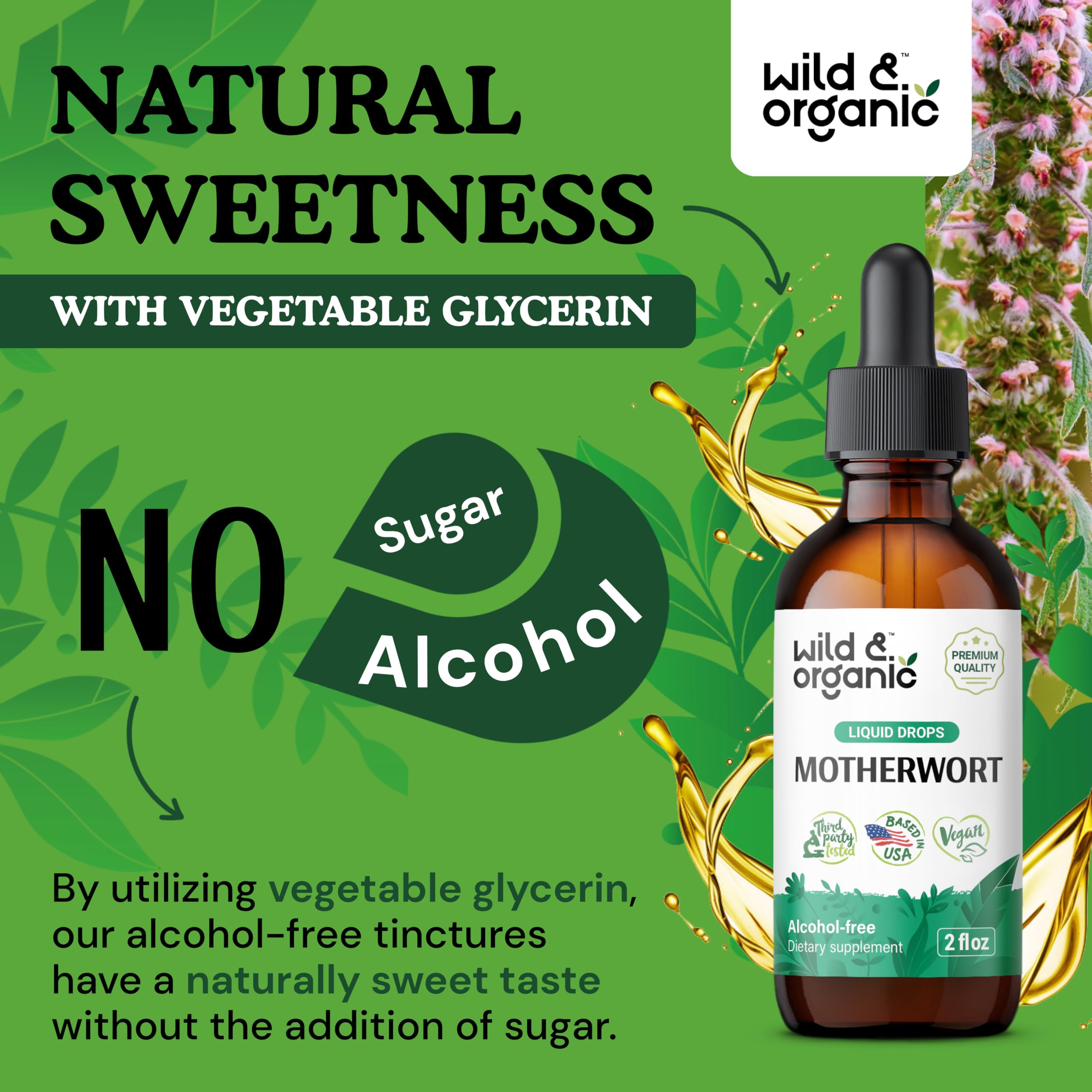 Foto 7 pulgar | Suplemento De Tintura De Agripalma Silvestre Y Orgánica, 60 Ml, Sin Alcohol - Venta Internacional.