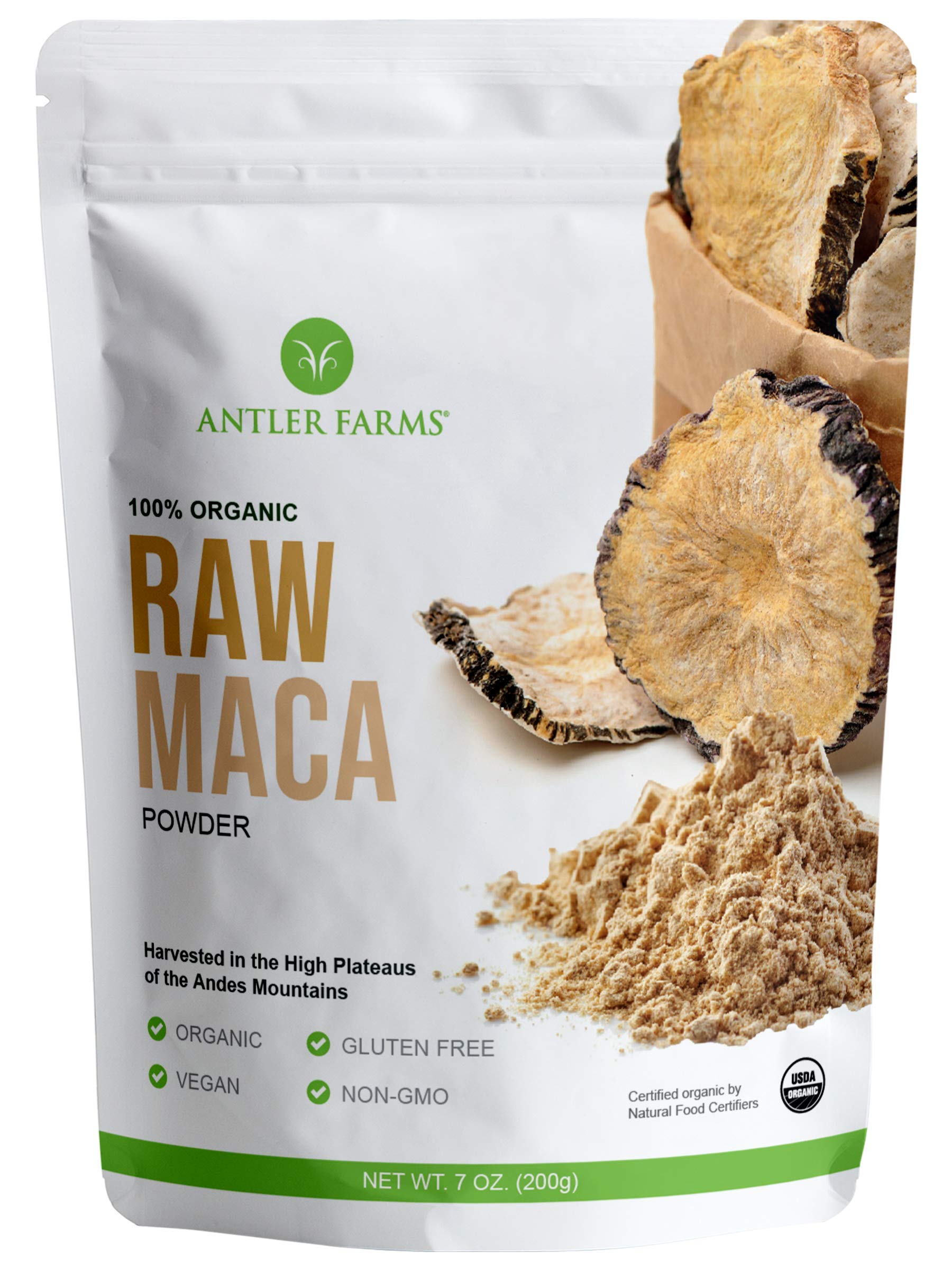 Foto 1 | Suplemento De Maca Cruda En Polvo De Antler Farms, 200 G, 40 Porciones - Venta Internacional.