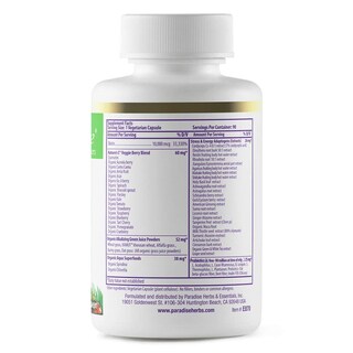Foto 2 | Suplemento Paradise Herbs Earth's Blend Biotina 90 Cápsulas - Venta Internacional.