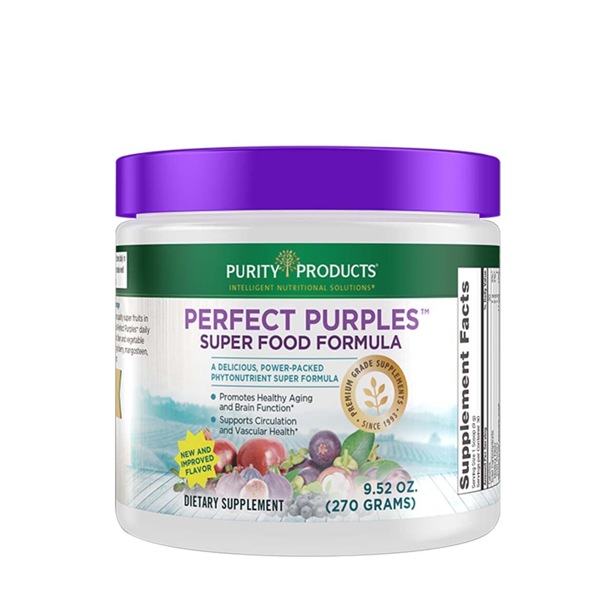 Foto 2 pulgar | Suplemento Purity Products Perfect Purples Powder, 30 Días - Venta Internacional.