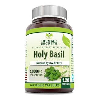 Foto 1 | Suplemento Herbal Secrets Holy Basil 1000 Mg 240 Cápsulas - Venta Internacional.