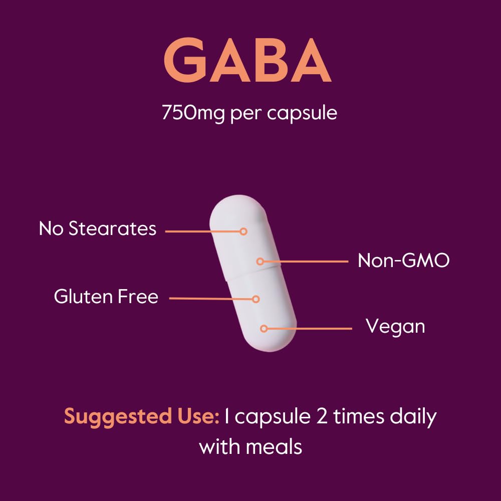 Foto 7 pulgar | Suplemento Bestvite Gaba 750 Mg/cápsula (120 Cápsulas) Vegano - Venta Internacional.