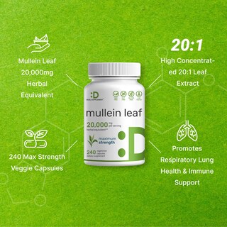 Foto 4 | Suplemento, Oferta, Suplemento De Extracto De Hoja De Gordolobo, 20.000 Mg - Venta Internacional.