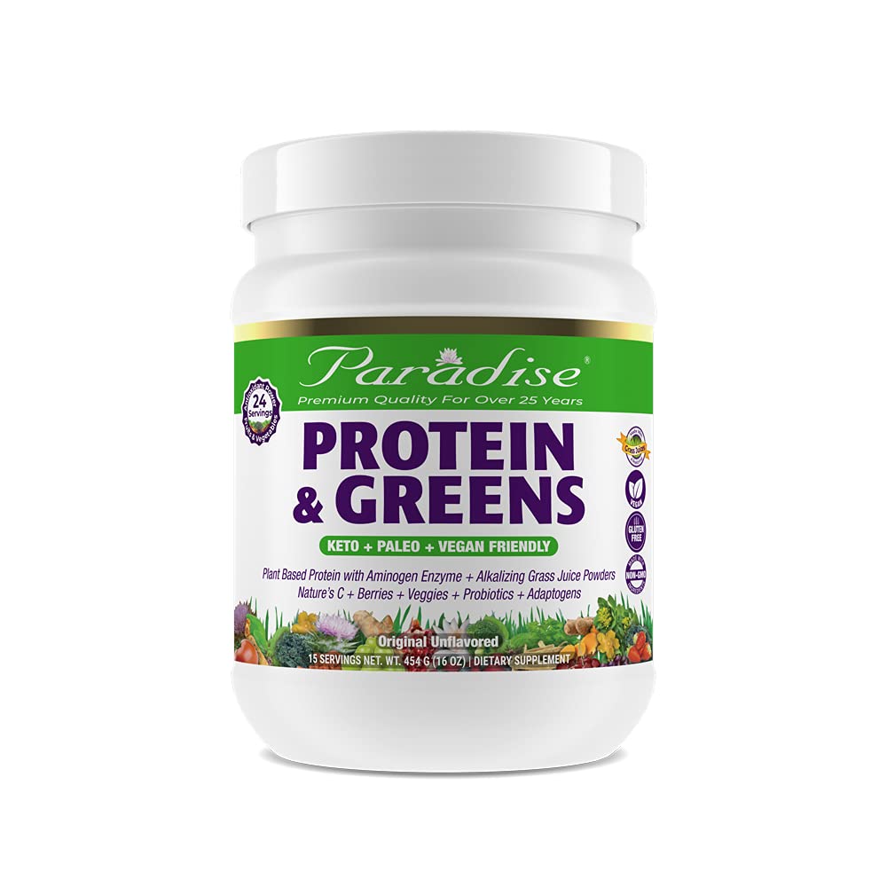 Foto 2 pulgar | Suplemento Paradise Herbs Orac Energy Protein & Greens, 15 G - Venta Internacional.