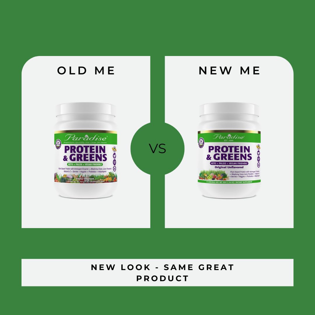 Foto 5 pulgar | Suplemento Paradise Herbs Orac Energy Protein & Greens, 15 G - Venta Internacional.