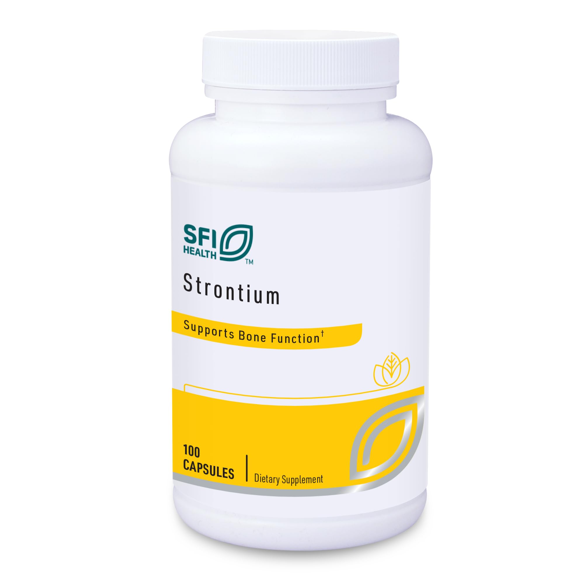 Foto 2 pulgar | Suplemento De Citrato De Estroncio De Klaire Labs 300 Mg 100 Cápsulas - Venta Internacional.