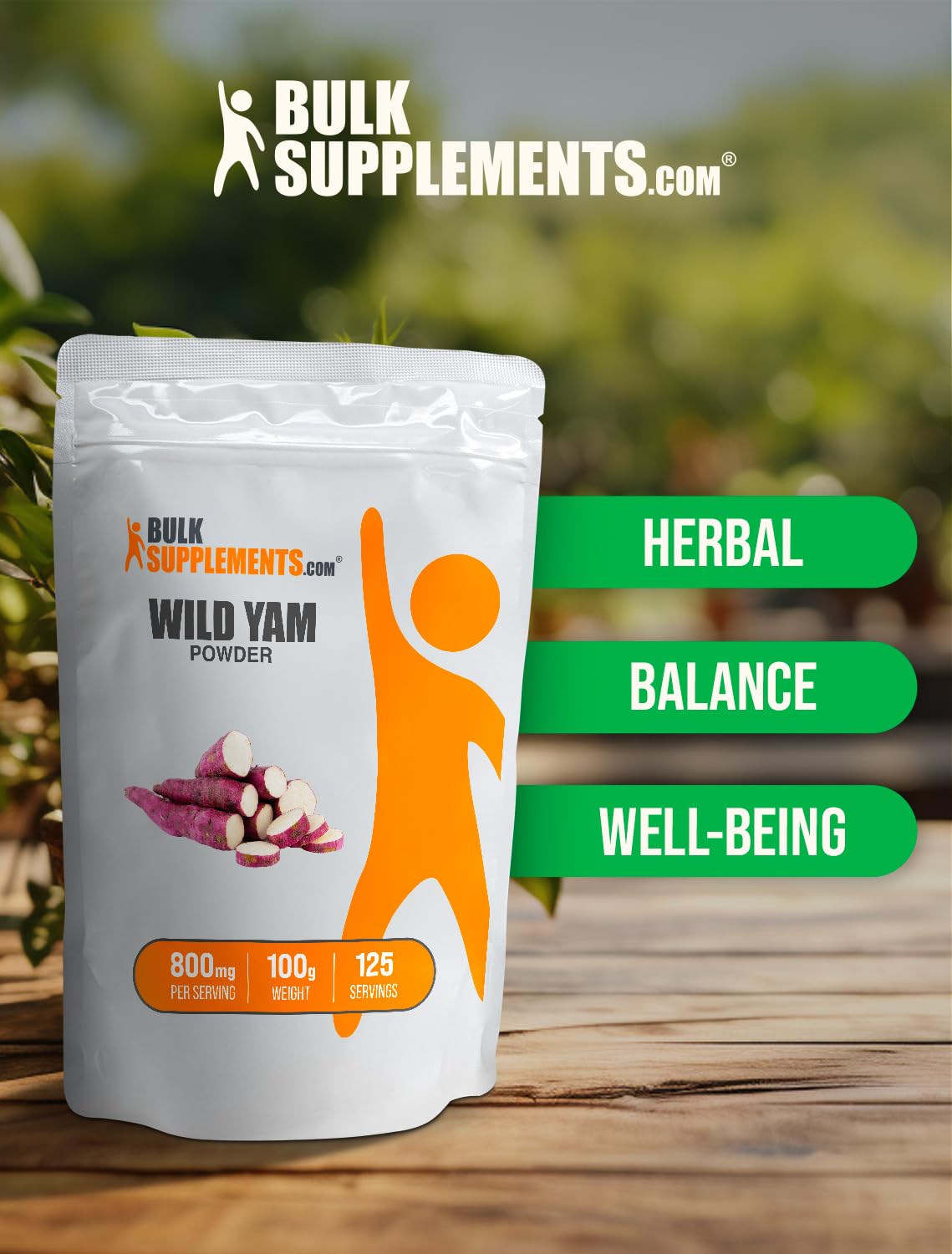 Foto 5 | Suplemento Bulksupplements.com Ñame Silvestre En Polvo 100 G - Venta Internacional.