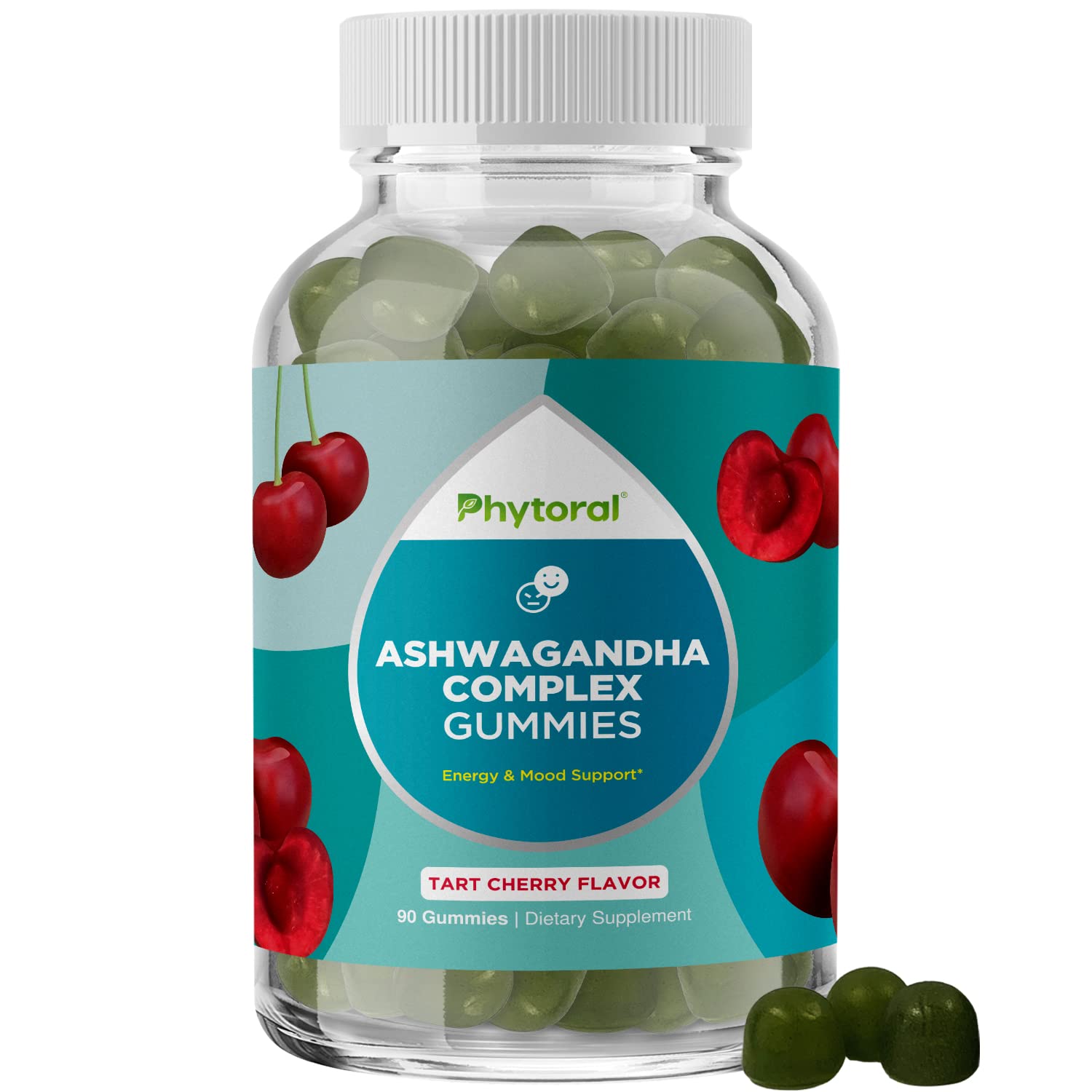 Foto 2 pulgar | Gominolas Phytoral Calming Ashwagandha 750 Mg Con Zinc Y Vitamina D - Venta Internacional.