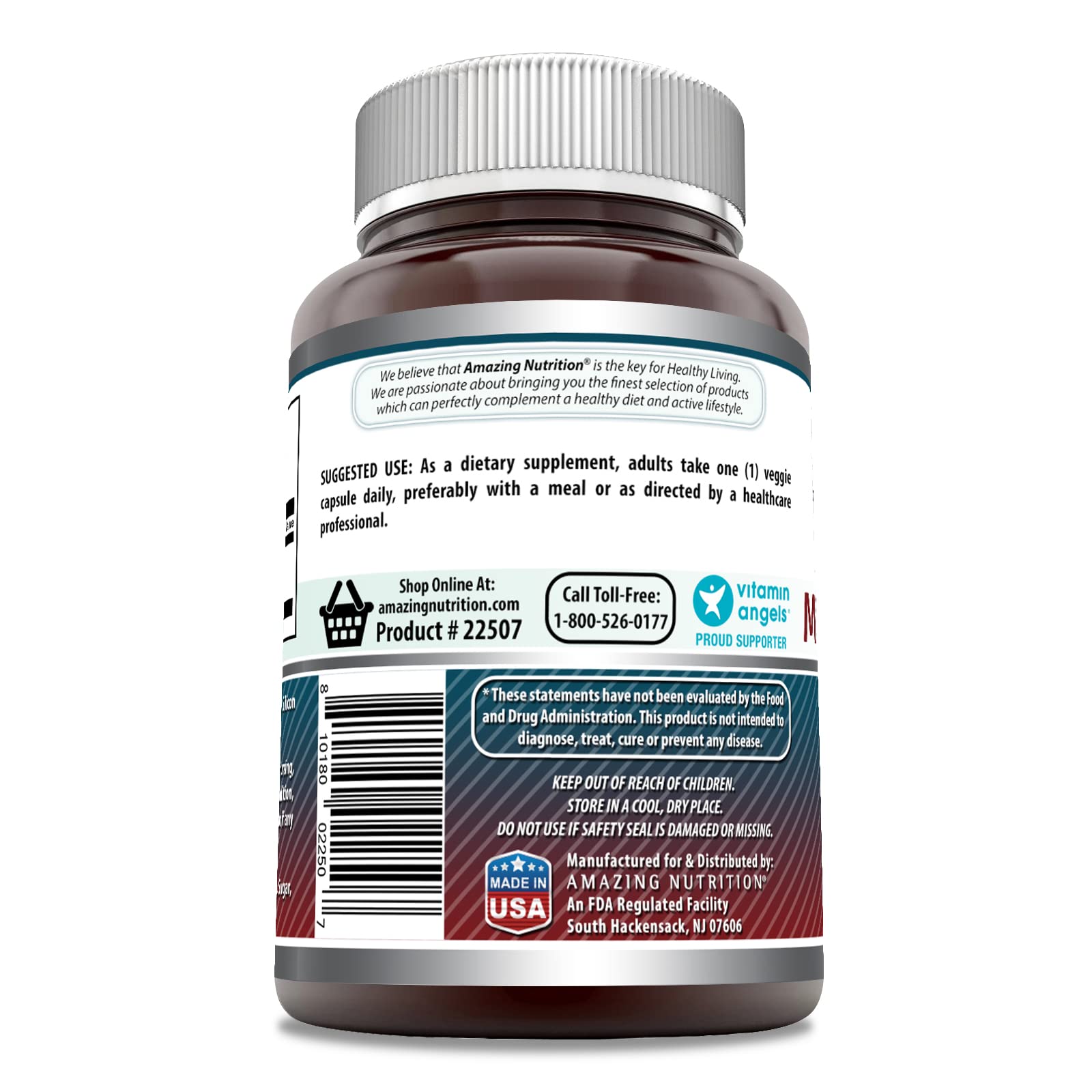 Foto 2 | Suplemento Amazing Formulas Con Dhea Micronizada, 25 Mg, 180 Cápsulas - Venta Internacional.