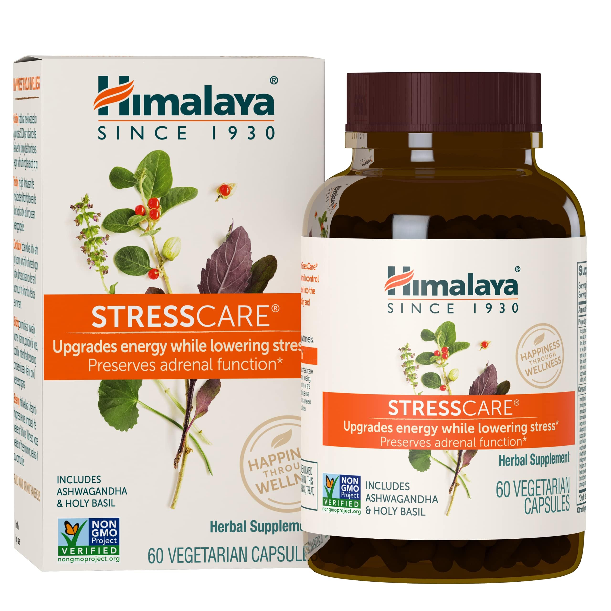 Suplemento Himalaya Stresscare 60 Cápsulas - Venta Internacional.