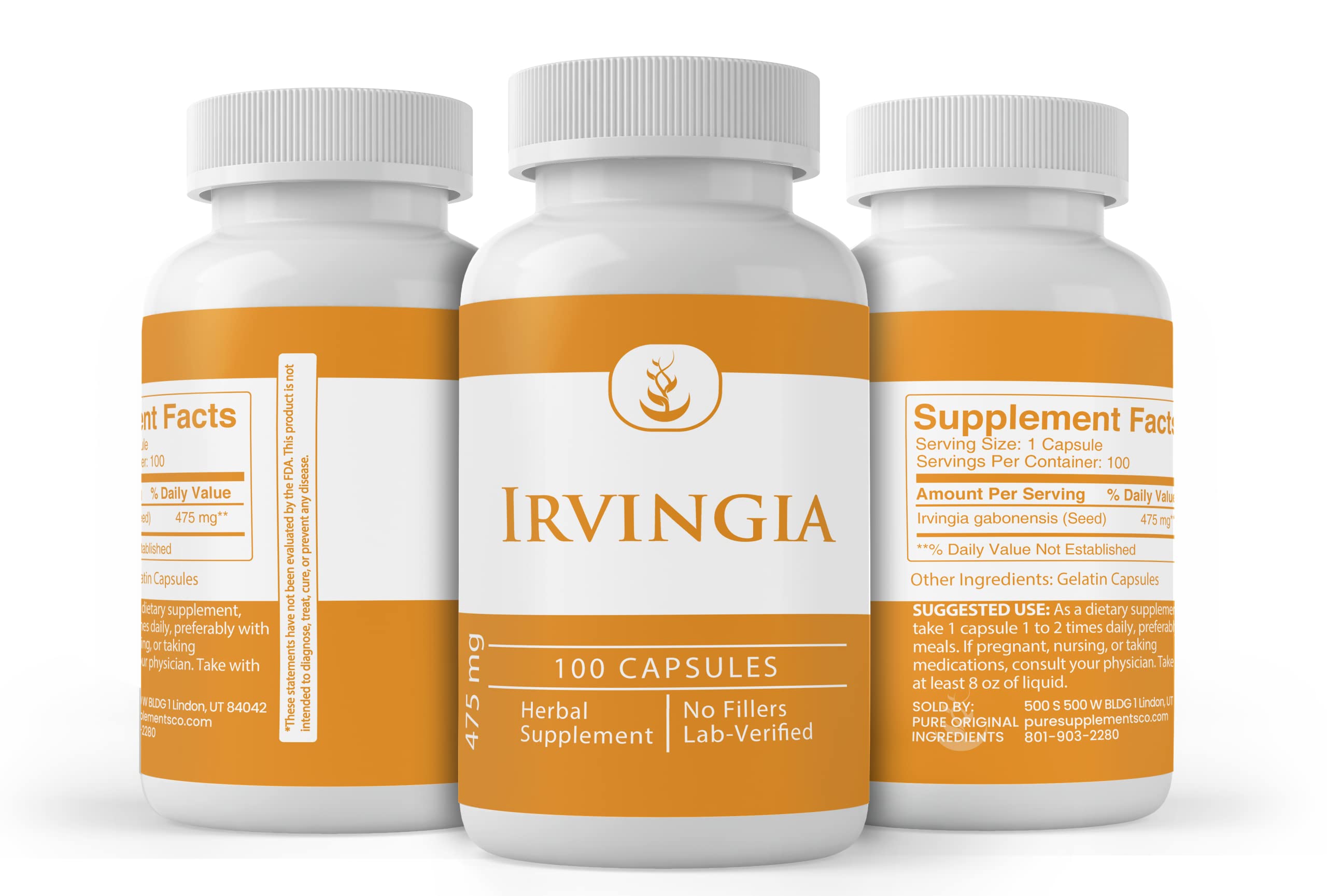 Foto 5 pulgar | Suplemento Herbario Con Ingredientes Puros Y Originales Irvingia 100 Cápsulas - Venta Internacional.