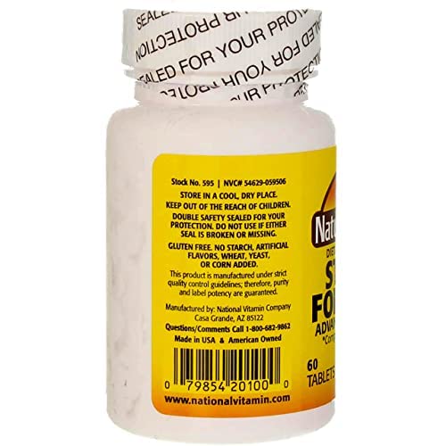 Foto 4 pulgar | Suplemento Nutricional Nature's Blend Stress Formula 60 Comprimidos - Venta Internacional.