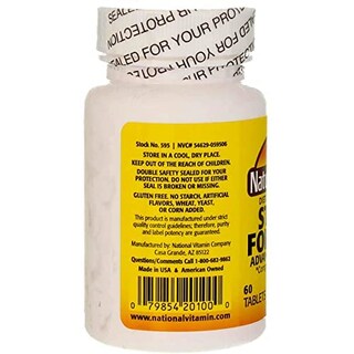 Foto 3 | Suplemento Nutricional Nature's Blend Stress Formula 60 Comprimidos - Venta Internacional.